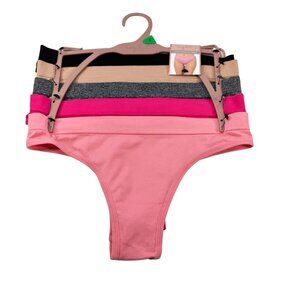 Lot Of 5 Icy Hot Lingerie Women's Size Small Panty Tanga Assorted Colors New